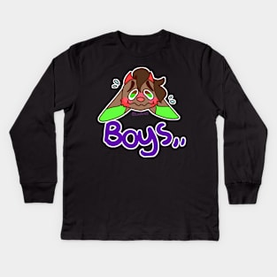 boys,,,, Kids Long Sleeve T-Shirt